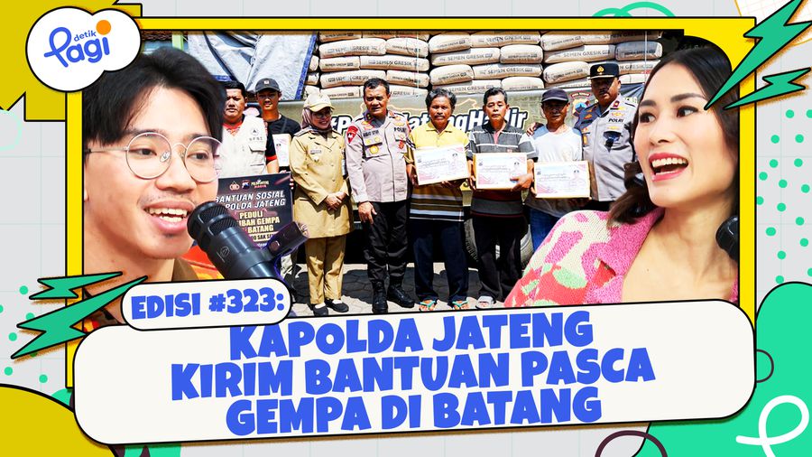 Kapolda Jateng Kirim Bantuan Pasca Gempa di Batang