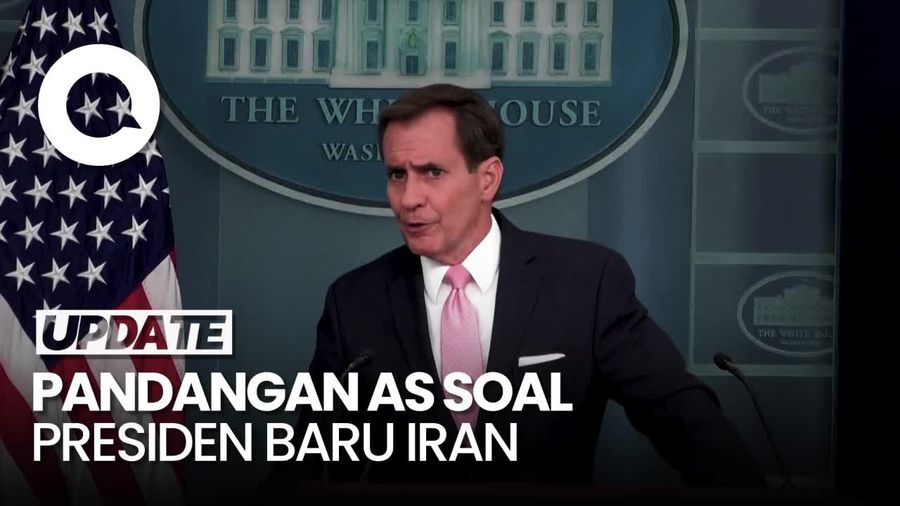 Iran Punya Presiden Terpilih Baru, AS: Masih Pendukung Teroris