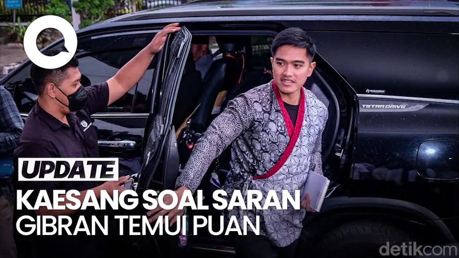 Respons Kaesang soal Saran Gibran Bertemu Puan Terkait Jateng