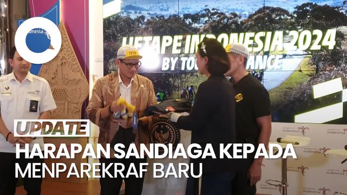 Sandiaga Bicara Kriteria Ideal yang Akan Gantikan Dirinya Jadi Menparekraf