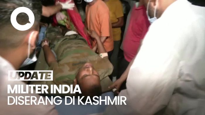 Konvoi Militer India Diserang Militan di Kashmir, 5 Orang Tewas