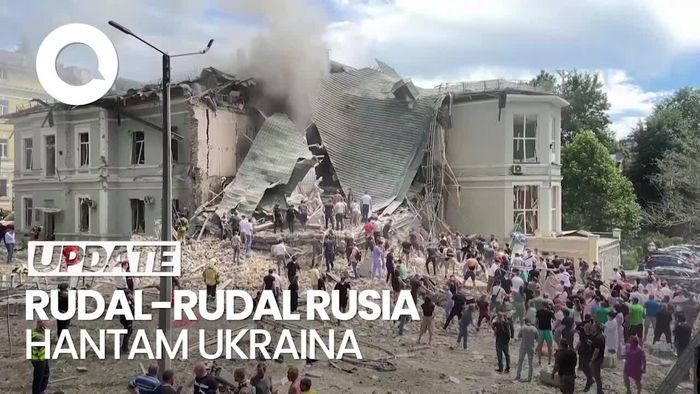 36 Orang di Ukraina Tewas karena Rudal Rusia, RS Anak Juga Hancur