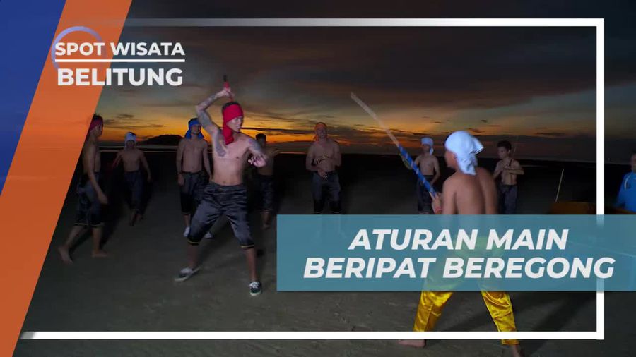 Hanya Boleh Menyerang Punggung, Aturan Main Beripat Beregong Belitung