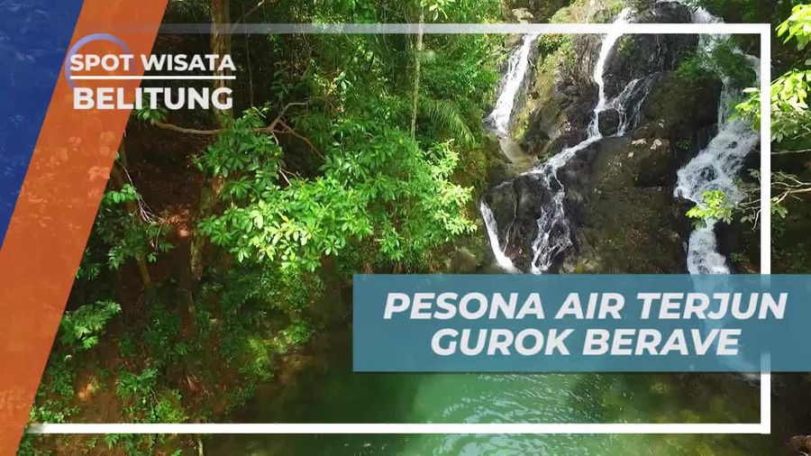 Gurok Berave, Air Terjun Dengan Panorama Indah di Belitung
