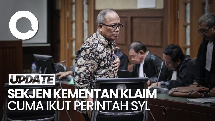 Sekjen Kementan Kasdi Minta Dibebaskan, Ngaku Cuma Ikuti Perintah SYL 