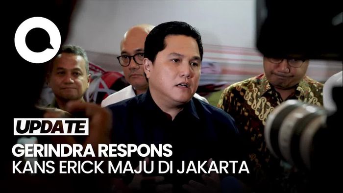 Gerindra soal Erick Thohir di Pilgub Jakarta: Apakah Punya Pengalaman?