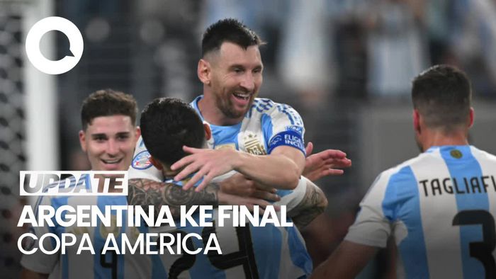 Momen Messi Cetak Gol Kala Argentina Libas Kanada 2-0