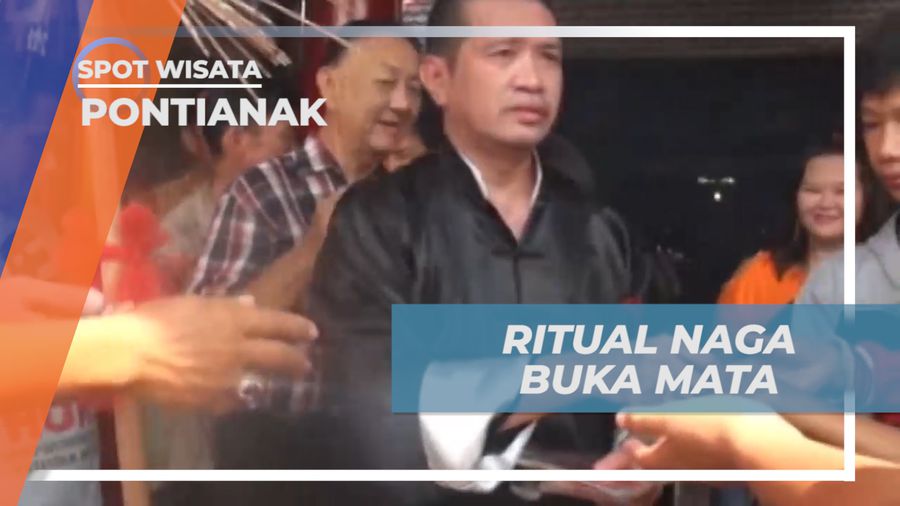 Kemeriahan Tradisi Budaya Ritual Naga Buka Mata, Pontianak