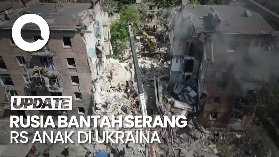 Rusia Bantah Serang RS Anak di Ukraina, Siap Beri Bukti