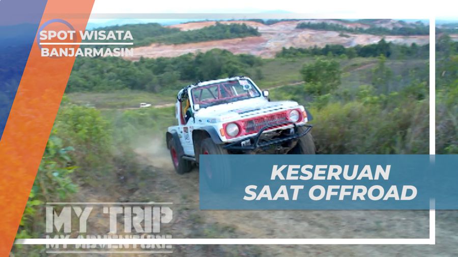 Menikmati Keseruan Offroad di Sungai Lilin yang Memacu Adrenalin, Banjarmasin