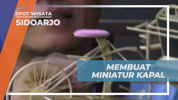Ide Kreatif dari Balik Jeruji, Membuat Miniatur Kapal Laut, Sidoarjo