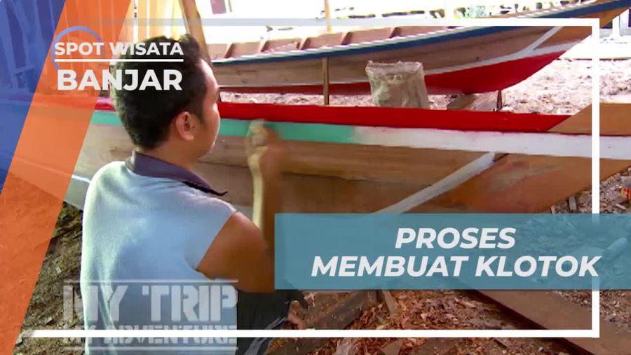 Melihat Dari Dekat Pembuatan Klotok di Desa Alalak Banjar