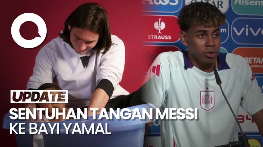 Kisah Lamine Yamal Dimandikan Messi Saat Bayi