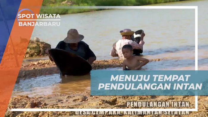 Perjalanan Menuju Desa Cempaka, Tempat Pendulangan Intan di Banjarbaru 