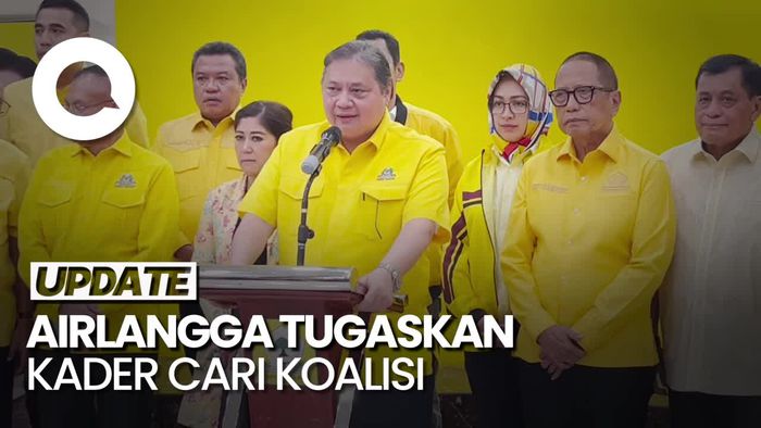Airlangga Minta Kader Golkar Cari Koalisi di Pilkada: Terutama Partai KIM