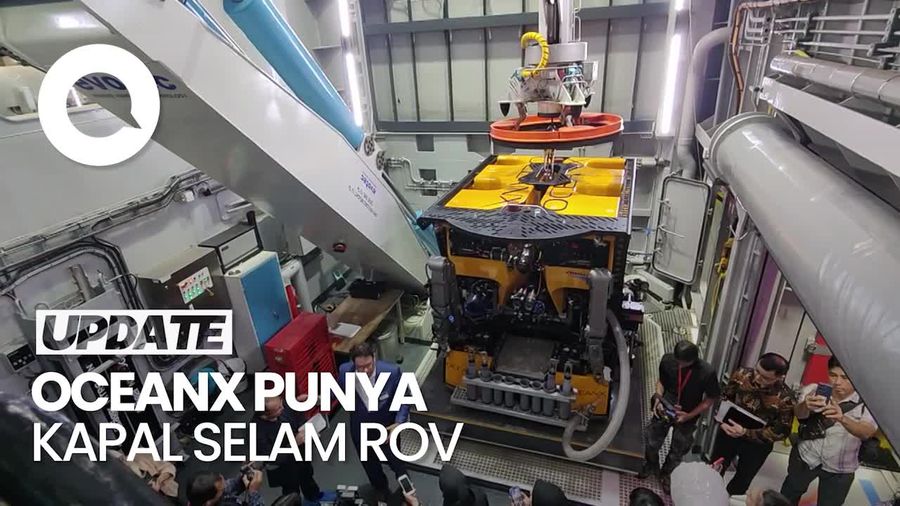 Bedah Kapal Selam Canggih ROV Milik OceanX, Bisa Menyelam 6 Ribu Meter