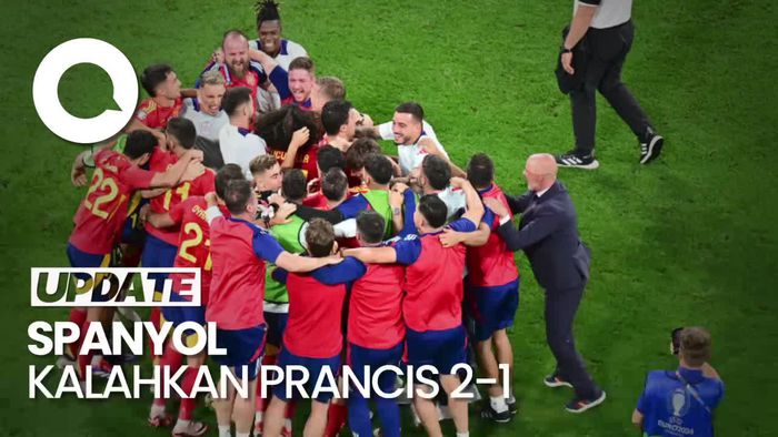 Muka-muka Ceria Pemain Spanyol Seusai Lolos ke Final Euro 2024