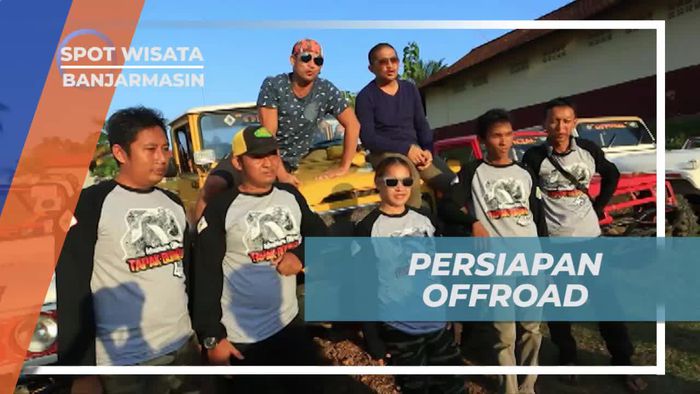 Persiapan Bermain Offroad Bersama Komunitas, Banjarmasin