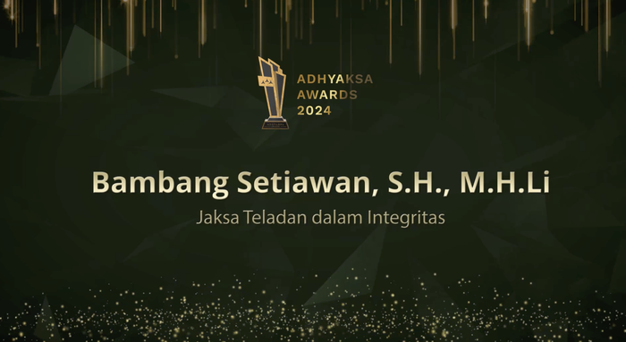 Jaksa Teladan dalam Integritas