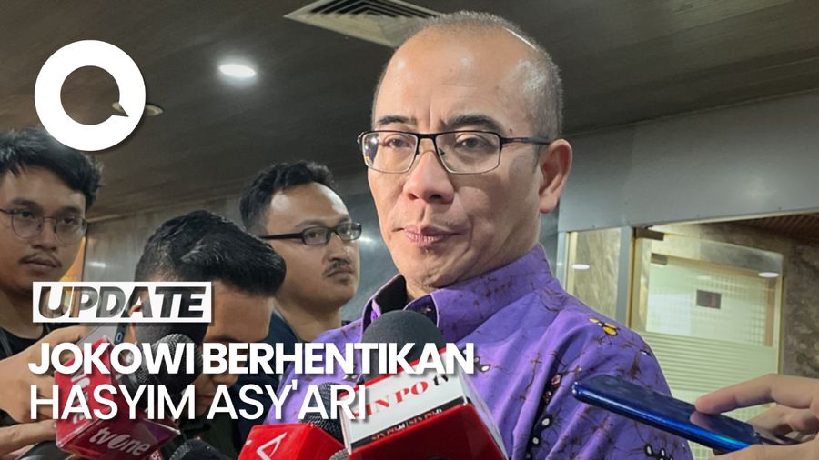 Hasyim Asyari Diberhentikan Secara Tidak Terhormat dari KPU