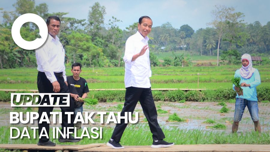 Kala Jokowi Singgung Ada Bupati Tak Tahu Data Inflasi di Daerahnya