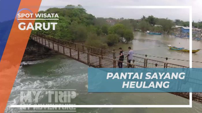Sayang Heulang, Pantai Indah di Desa Mancagahar Garut