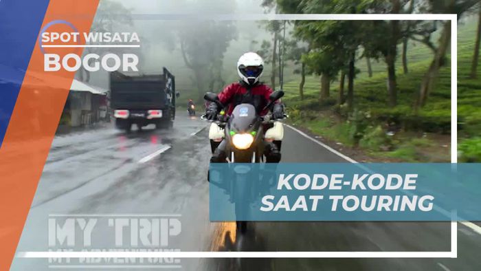 Mengenal Kode-kode Saat Touring, Bogor 