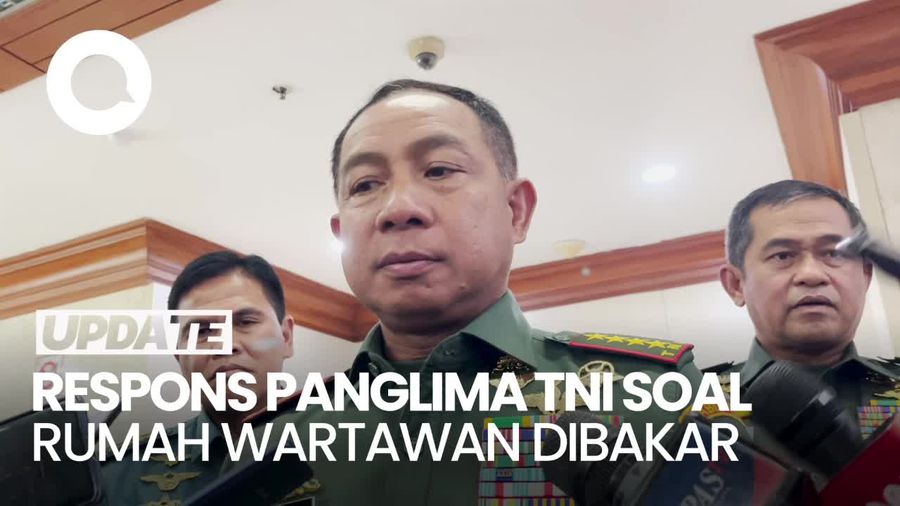 Panglima TNI Bantah Anggotanya Terlibat Pembakaran Rumah Wartawan di Sumut