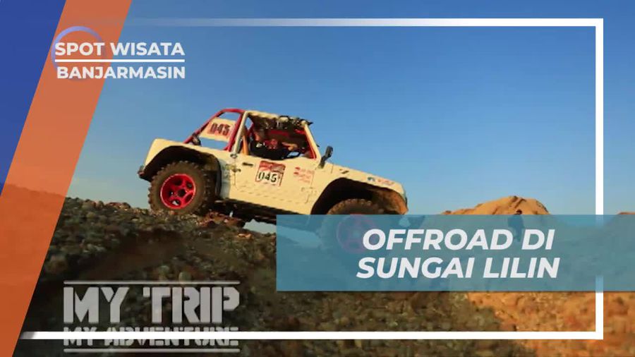 Offroad Menantang di Sungai Lilin Banjarmasin 