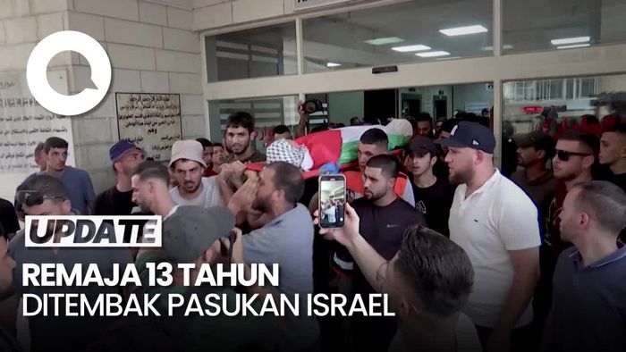 Remaja 13 Tahun Tewas Ditembak Tentara Israel di Tepi Barat