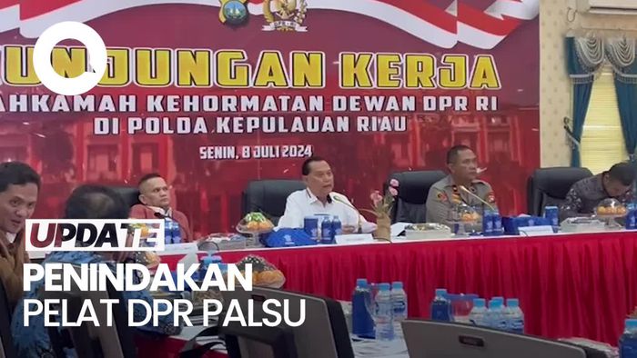 MKD Sambangi Polda Kepri, Minta Tindak Pelat DPR Palsu
