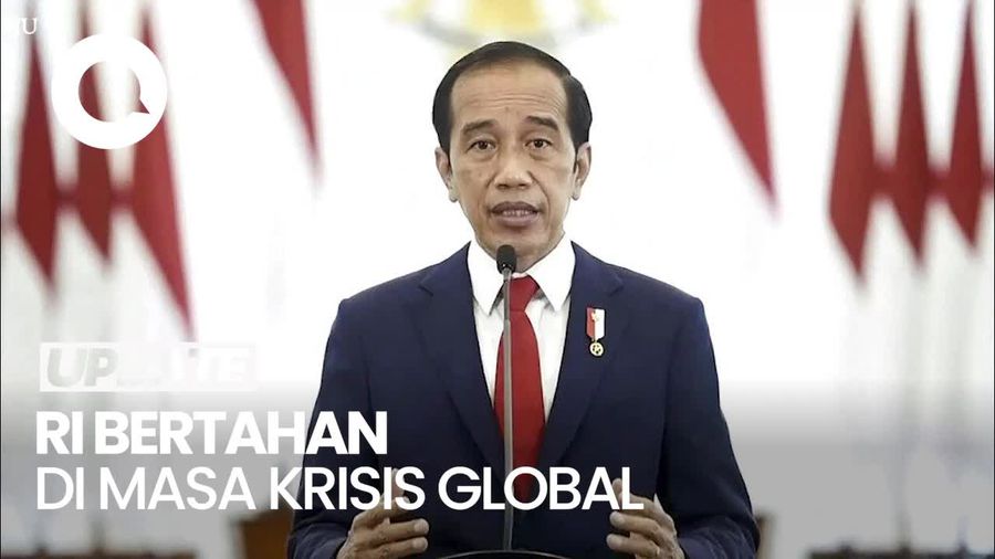 Jokowi Bersyukur RI Bertahan di Masa Krisis: Ekonomi Tumbuh 5%