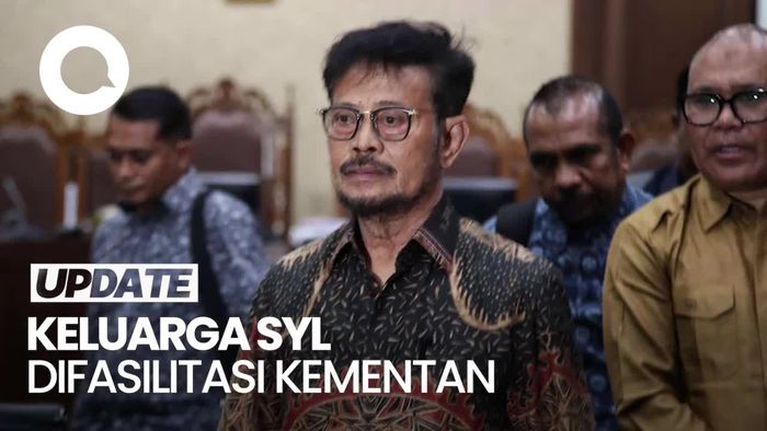 Hakim Sebut SYL Tak Mungkin Tak Tahu Keluarganya Difasilitasi Kementan