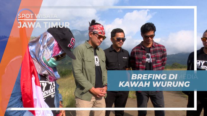 Hari Pertama Shooting MTMA Reborn di Kawah Wurung, Jawa Timur