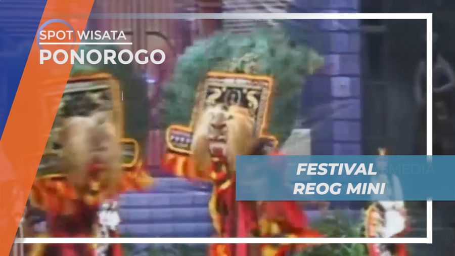 Kemeriahan Ratusan Anak-anak Mengikuti Kompetisi Reog Mini, Ponorogo