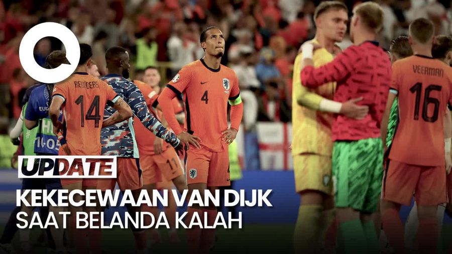 Van Dijk: Belanda Main Bagus, Tapi Nyatanya Kalah