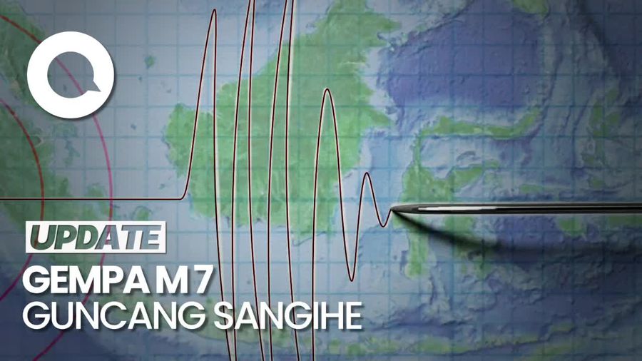 Sangihe Sulut Diguncang Gempa M 7, Tak Berpotensi Tsunami