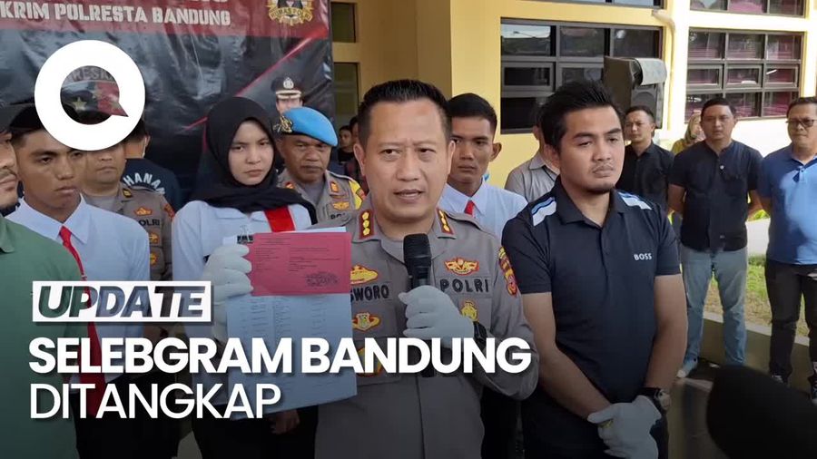 Selebgram Bandung Diciduk Polisi gegara Judi Online