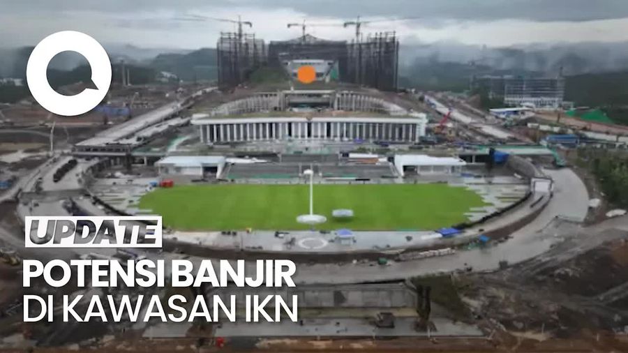 Satgas IKN Bicara Penanganan Potensi Banjir di Kawasan Istana