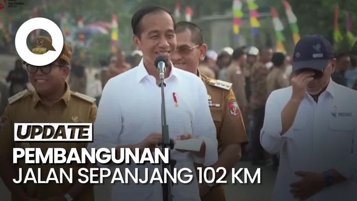 Jokowi Resmikan Inpres Jalan Daerah di Lampung Utara, Anggaran Rp 806 M