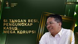 Si Tangan Besi, Pengungkap Kasus Mega Korupsi