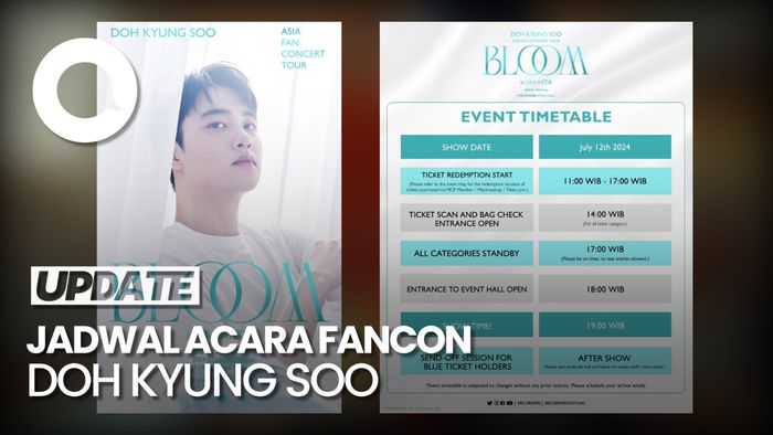  Intip Jadwal Fancon Doh Kyung Soo di Jakarta Pekan Ini