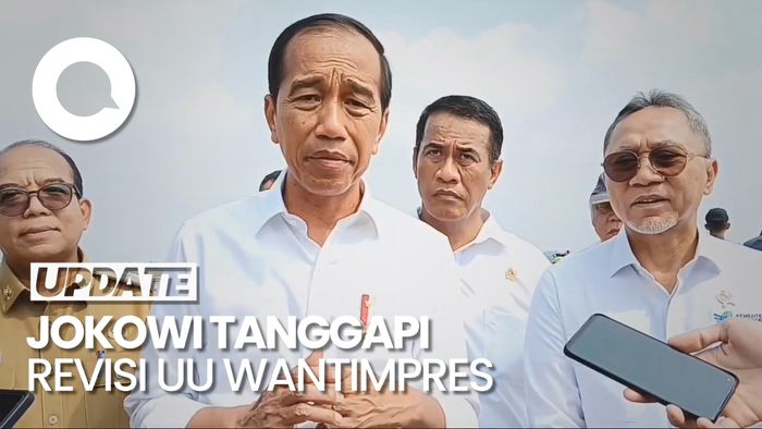 Jokowi soal Revisi UU Wantimpres Jadi DPA: Itu Inisiatif DPR