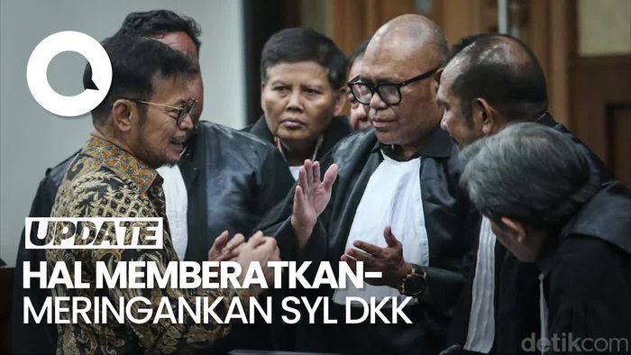 Hal yang Memberatkan-Meringankan SYL di Kasus Pemerasan