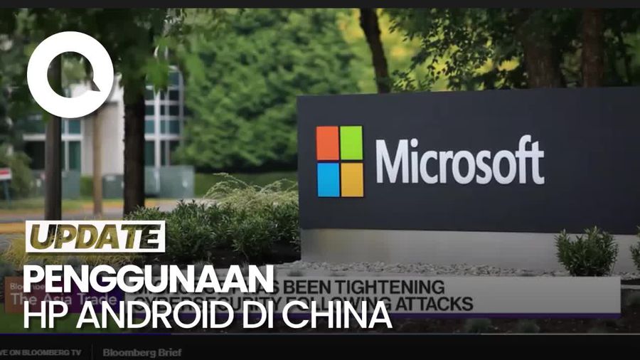 Alasan Pegawai Microsoft di China Dilarang Pakai HP Android