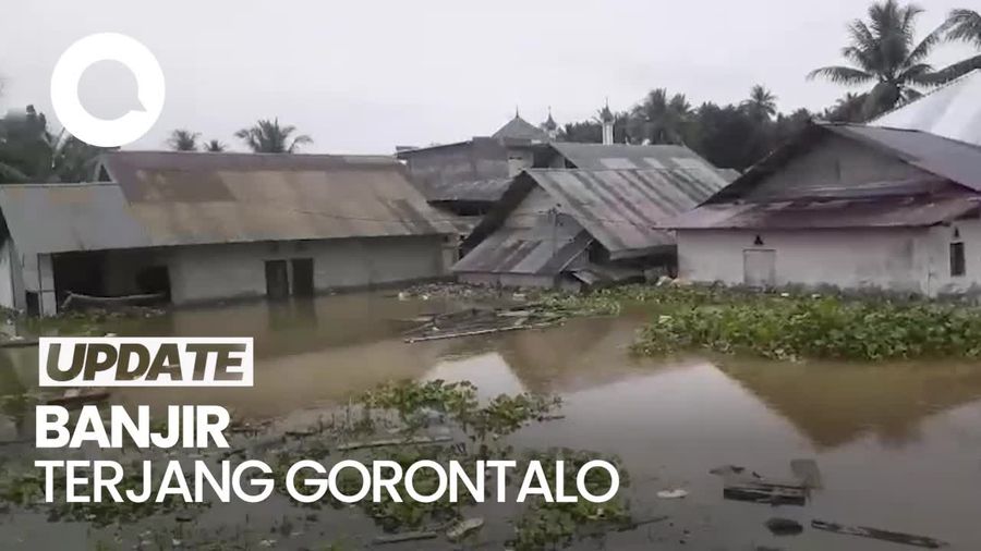 Banjir di Gorontalo Sebabkan 36.100 Warga Terdampak
