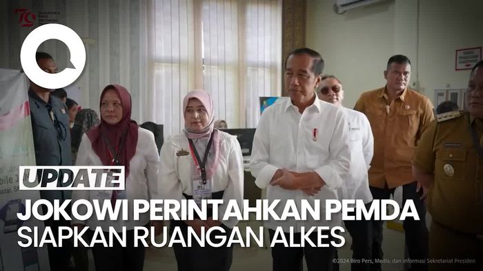 Titah Jokowi ke Pemda Agar Siapkan Ruangan di RS untuk Simpan Alkes