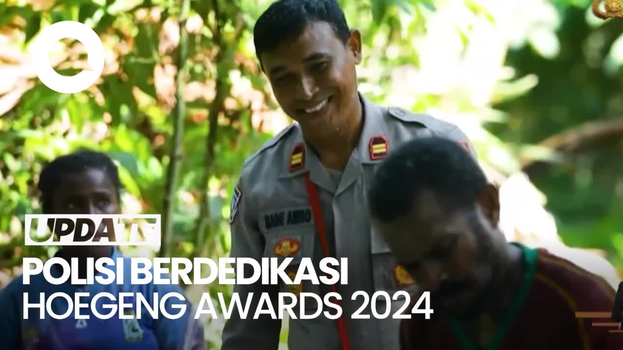 Iptu Made Ambo Raih 'Polisi Berdedikasi' Hoegeng Awards 2024