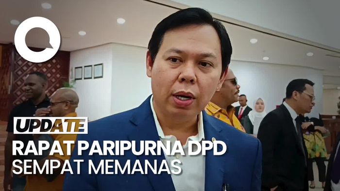 Pimpinan DPD Jelaskan Penyebab Rapat Paripurna Sempat Berjalan Panas