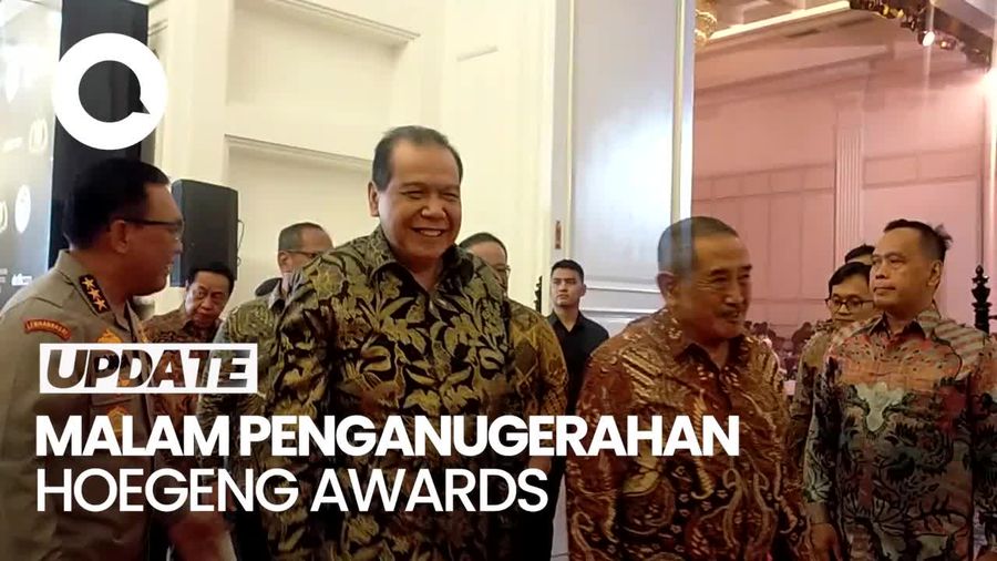 Chairul Tanjung Hadiri Hoegeng Awards 2024
